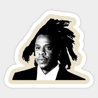 Retro Jay-Z Sticker